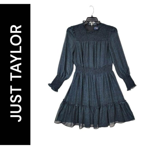 Robe Just Taylor Rose Décalée – Taille 4, Maxi Fourreau, Occasion Très Bon état